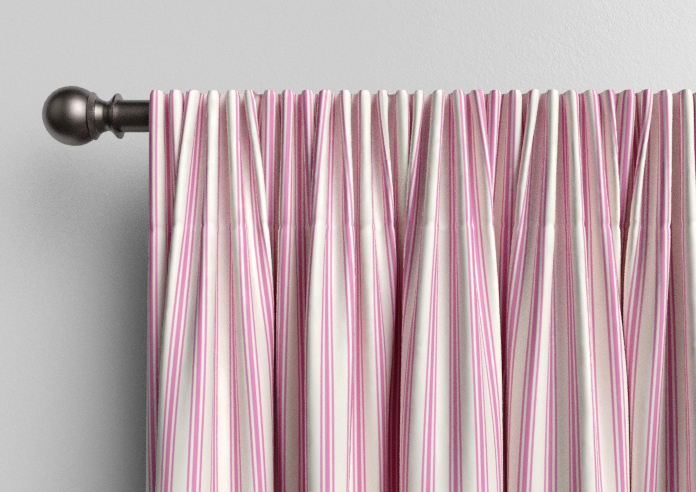 The British Stripe Co. Mary, Notting Hill No.2 - Made to Measure Curtains - Image 9
